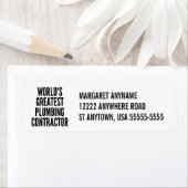 世界最大級の配管工事請負業者 ラベル (インサイチュ)