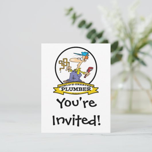 世界最大級の配管工II男漫画 招待状 (スタンド正面)