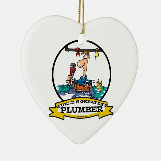 世界最大級の配管工IV男漫画 セラミックオーナメント (右)