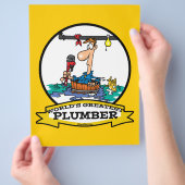 世界最大級の配管工IV男漫画 チラシ (手)