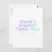 世界最大級の里親（パステル） ポストカード (正面/裏面)