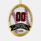 世界最大級の野球選手セラミックオーナメント セラミックオーナメント (右)