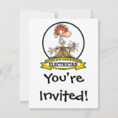 世界最大級の電気技師マンガ 招待状 (正面)