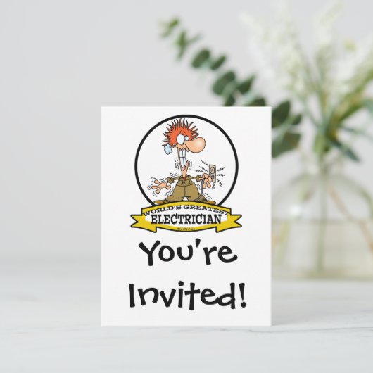 世界最大級の電気技師マンガ 招待状 (スタンド正面)