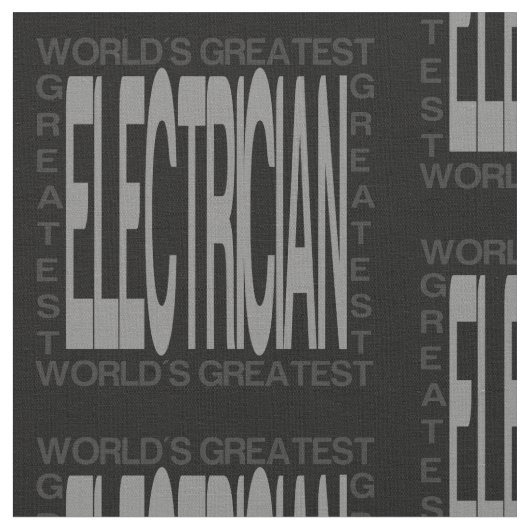 世界最大級の電気技師 ファブリック (クローズアップ)