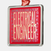 世界最大級の電気技術者 メタルオーナメント (左)