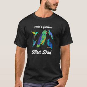 世界最大級の鳥のパパペット鳥メンズ野鳥観察 Tシャツ