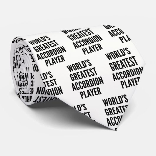 世界最大級アコーディオン選手 ネクタイ (ロール)