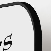 世界最大級キャットママカスタム文字パーソナライズされた ピックルボールラケット (左詳細)