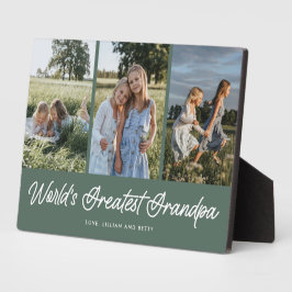 世界最大級グランドパグリーン3フォトプラーク フォトプラーク