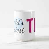 世界最大級ティア(15 oz)コーヒーマグ コーヒーマグカップ (中央)