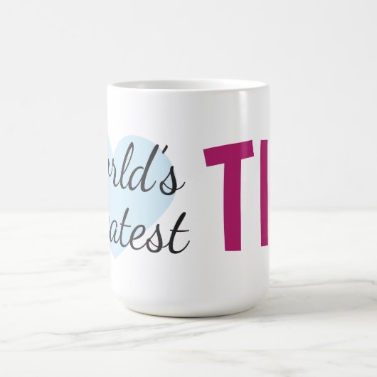 世界最大級ティア(15 oz)コーヒーマグ コーヒーマグカップ (中央)