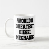 世界最大級ディーゼル整備士 コーヒーマグカップ (左)