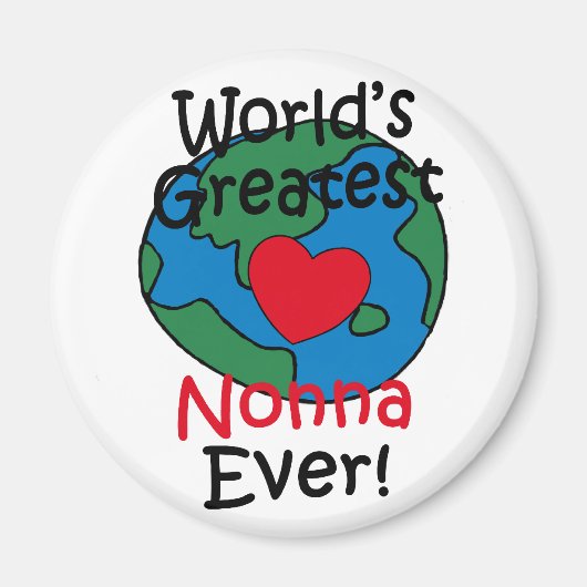 世界最大級ノンナハート マグネット (正面)