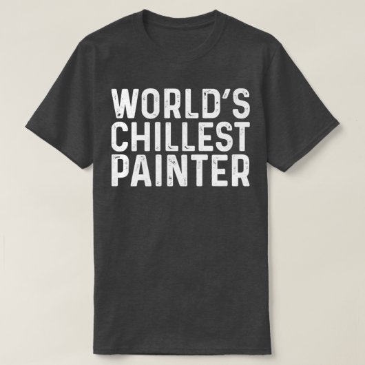 世界最寒冷画家 Tシャツ (デザイン正面)