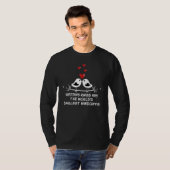 世界最小の手錠 ウェディング リング Tシャツ (正面フル)