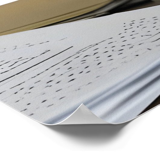 世界最小のCEO、可愛いおもしろいdachshungスーツ ポスター (角)