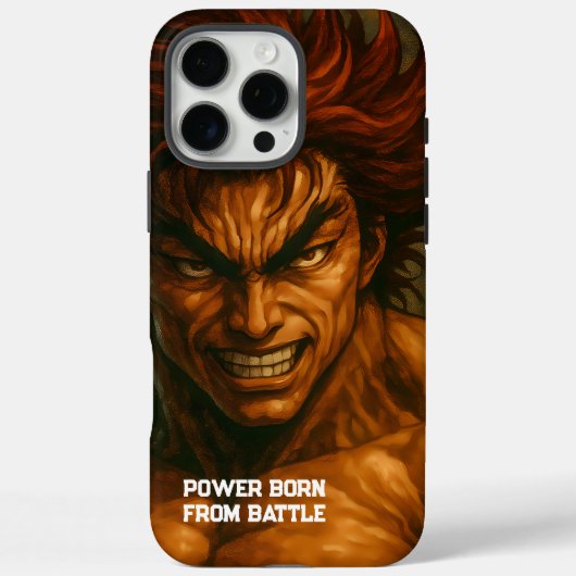 世界最強の男 Case-Mate iPhoneケース (裏面)