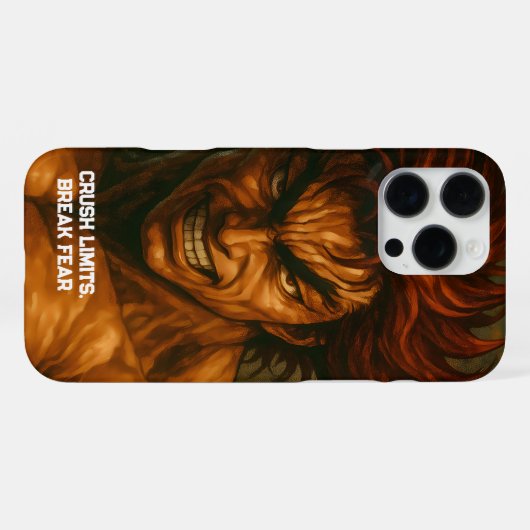 世界最強の男 iPhoneケース (裏面横)