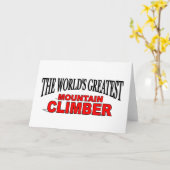 世界最強の登山家 カード (黄色い花)