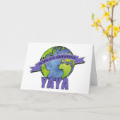 世界最強ヤヤ カード (黄色い花)