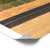 世界最短滑走路 ポスター (角)