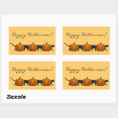 世界最長の猫 長方形シール (シート)