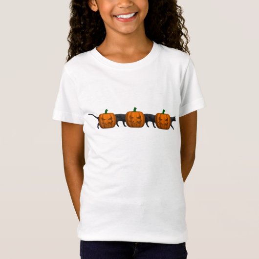 世界最長の猫 Tシャツ (正面)