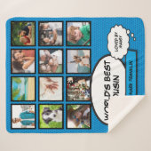 世界最高のいこのクールおもしろい漫画写真集 シェルパブランケット (正面(横))