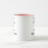 世界最高のおばあちゃん祖母の名前を追加 マグカップ (中央)