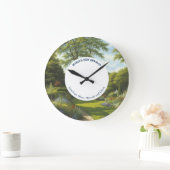 世界最高のじいちゃんの庭園時計 ラージ壁時計 (ホーム)