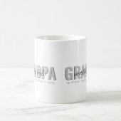 世界最高ののおじいちゃん コーヒーマグカップ (中央)