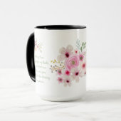 世界最高ののおばあさんパーソナライズされた詩 マグカップ (正面左)