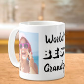 世界最高ののじいちゃんパーソナライズされた コーヒーマグカップ