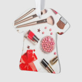 世界最高ののエステティシャンやメークアップアーティスト オーナメント (正面)