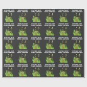 世界最高ののカエル捕手が両生類のファン ラッピングペーパー (フラット)