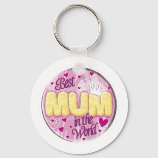 世界最高ののキーリング キーホルダー (正面)