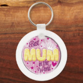 世界最高ののキーリング キーホルダー (正面)