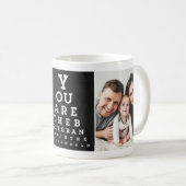 世界最高ののグランパ写真カスタムコラージュMag コーヒーマグカップ (正面右)