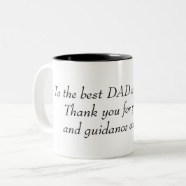 世界最高ののパパに ツートーンマグカップ