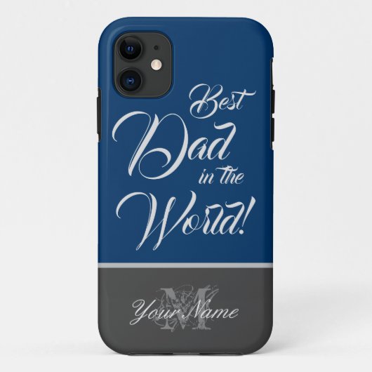 世界最高ののパパに! Case-Mate iPhoneケース (裏面)