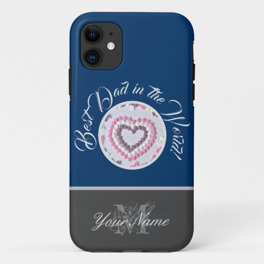 世界最高ののパパに!Case-Mate iPhone Ca Case-Mate iPhoneケース (裏面)