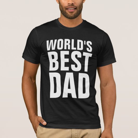 世界最高ののパパTシャツティー Tシャツ (正面)
