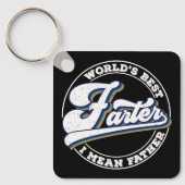 世界最高ののファーターは父のことわざ キーホルダー (正面)