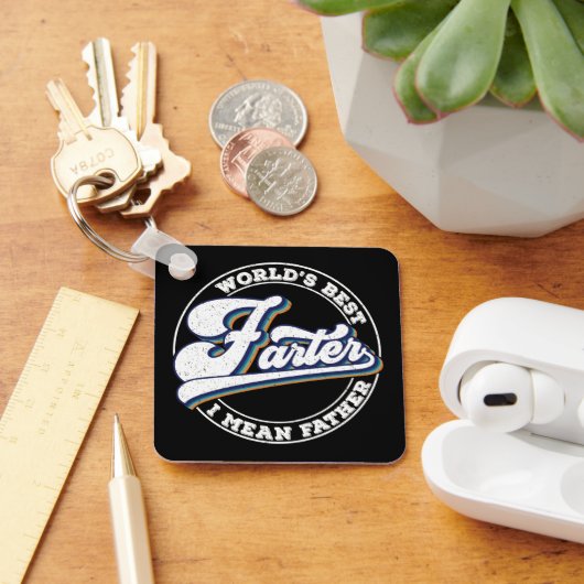 世界最高ののファーターは父のことわざ キーホルダー (デスク)