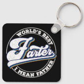 世界最高ののファーターは父のことわざ キーホルダー (裏面)
