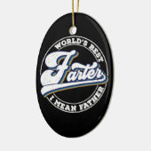 世界最高ののファーターは父のことわざ セラミックオーナメント (左)