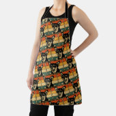 世界最高ののファーターは父のパパドッグおもしろいを意味 エプロン (インサイチュ)