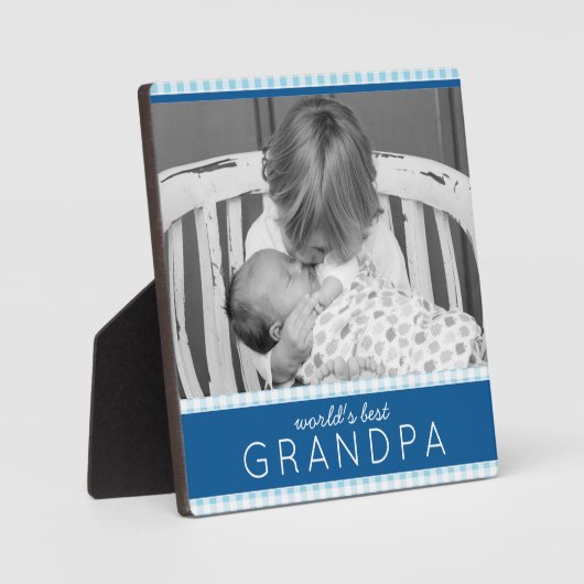 世界最高ののプライドパーソナライズされた写真 フォトプラーク (正面)