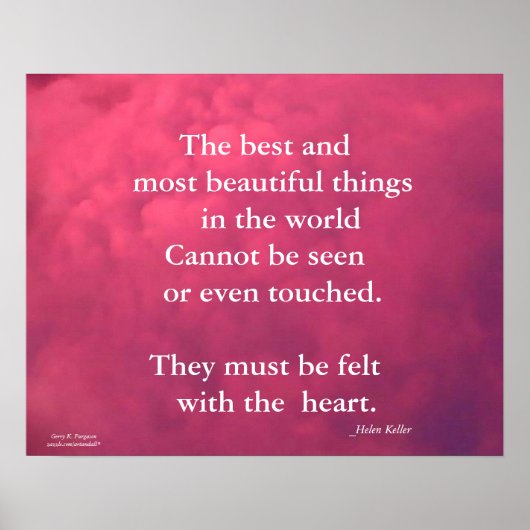 世界最高ののヘレン・ケラー ポスター (正面)